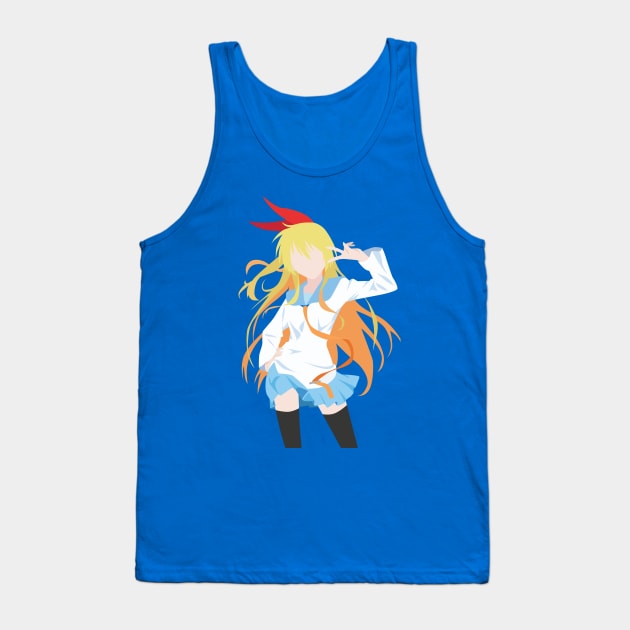 Chitoge Kirisaki Tank Top by icr427